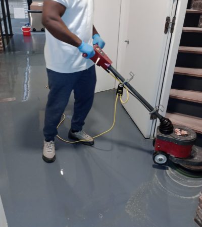 hard floor cleaning